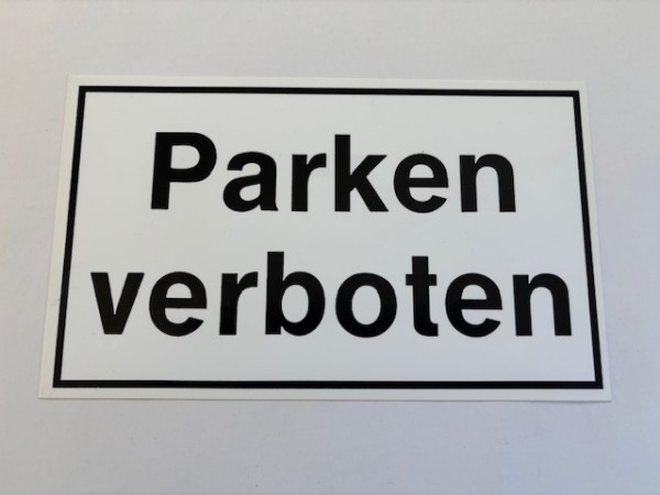 Parken verboten